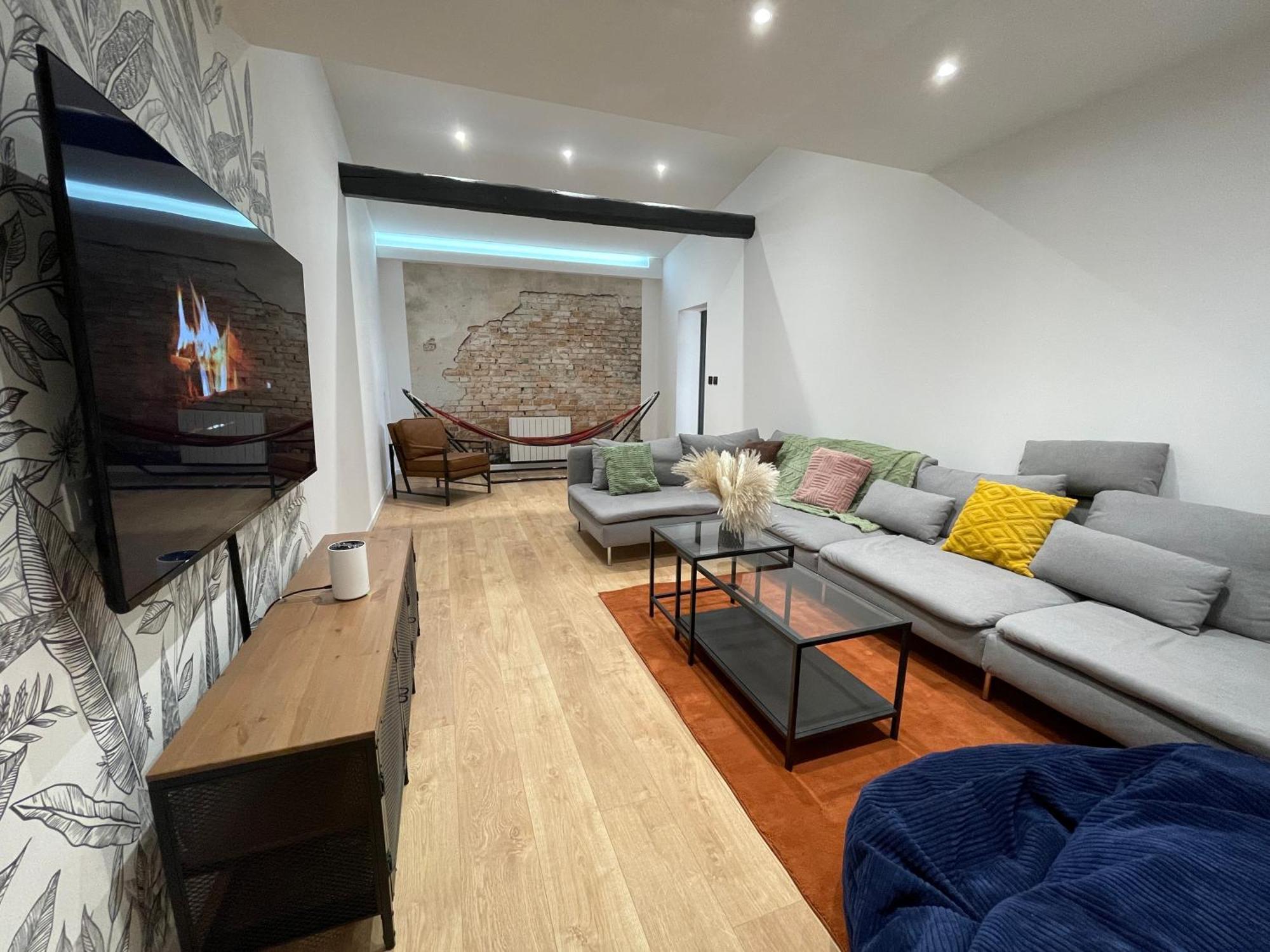 Les 3 Suites - 6 Personnes - 3 Chambres Avec Sdb Privatives Lens Exterior foto