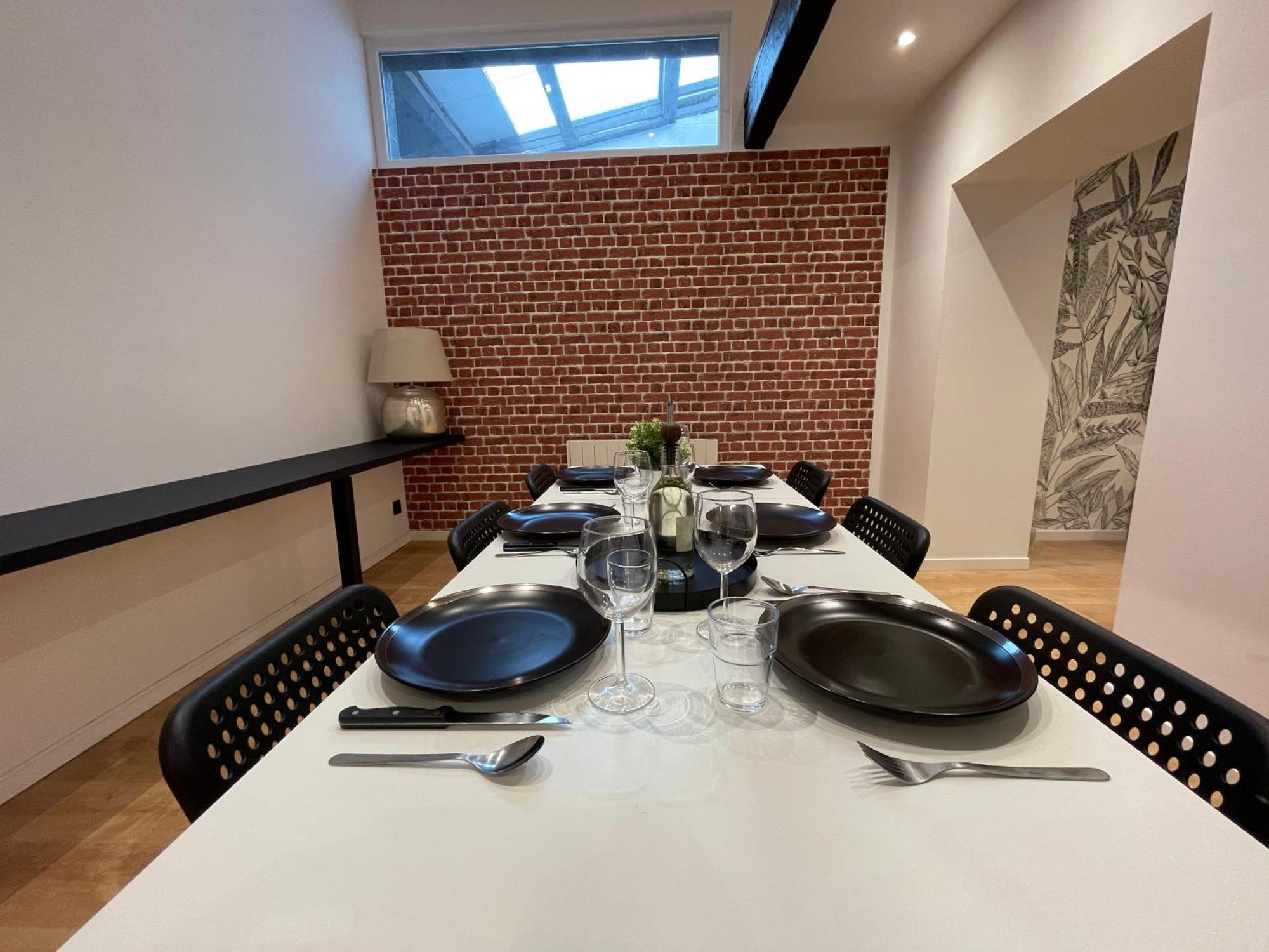 Les 3 Suites - 6 Personnes - 3 Chambres Avec Sdb Privatives Lens Exterior foto